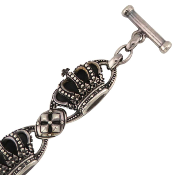 Justin Davis 
Link Bracelet Crown 
SML QE Bracelet
