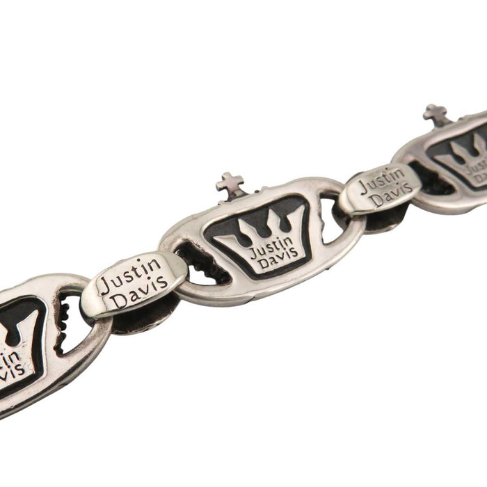 Justin Davis 
Link Bracelet Crown 
SML QE Bracelet