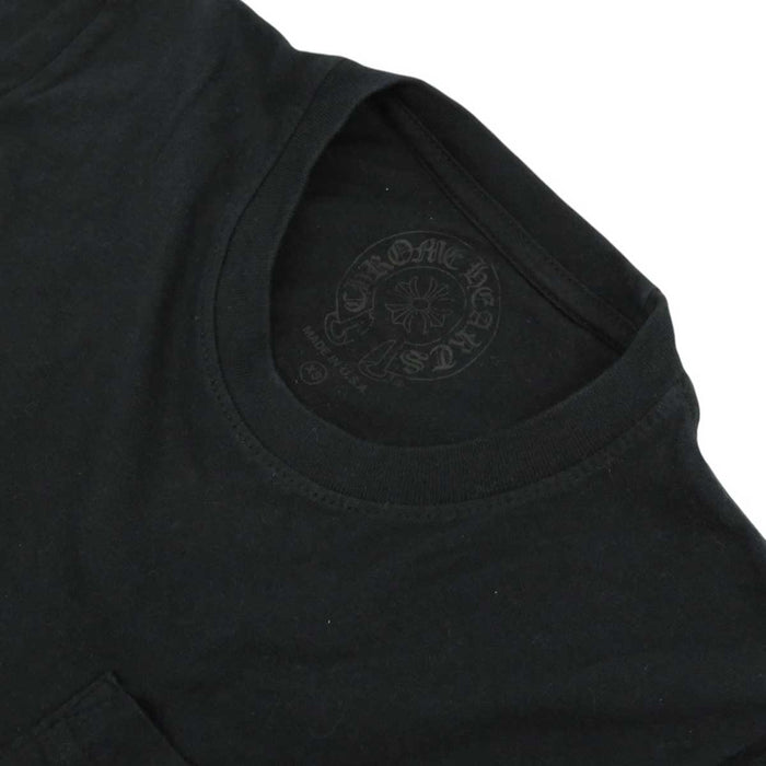 CHROME HEARTS 
CH T-SHRT 1 スクロールラベル コットン 
バックロゴプリント CH Tシャツ