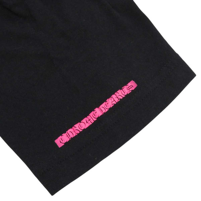 CHROME HEARTS 
CH T-SHRT 1 スクロールラベル コットン 
バックロゴプリント CH Tシャツ