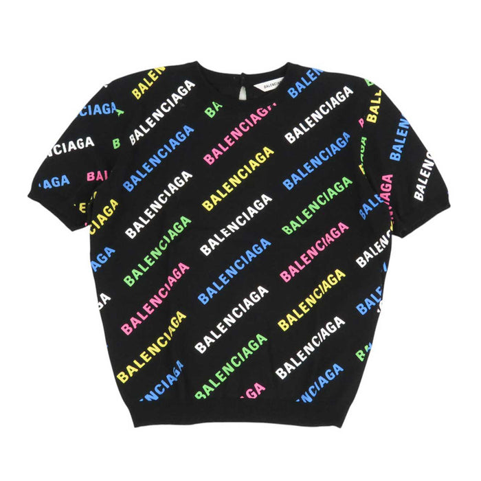 BALENCIAGA
All-over pattern summer knit
All-over logo short sleeve knit