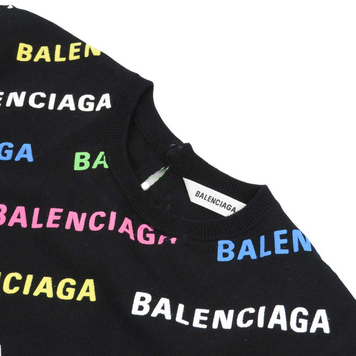 BALENCIAGA
All-over pattern summer knit
All-over logo short sleeve knit