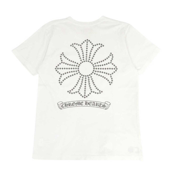 CHROME HEARTS 
スクロールラベル ロゴ コットン 
CHプラス バック プリント Tシャツ