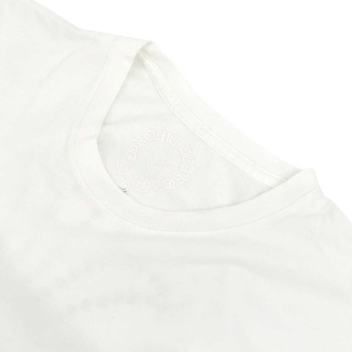 CHROME HEARTS 
スクロールラベル ロゴ コットン 
CHプラス バック プリント Tシャツ