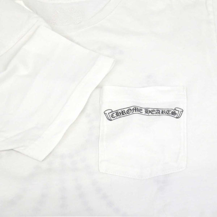 CHROME HEARTS 
スクロールラベル ロゴ コットン 
CHプラス バック プリント Tシャツ