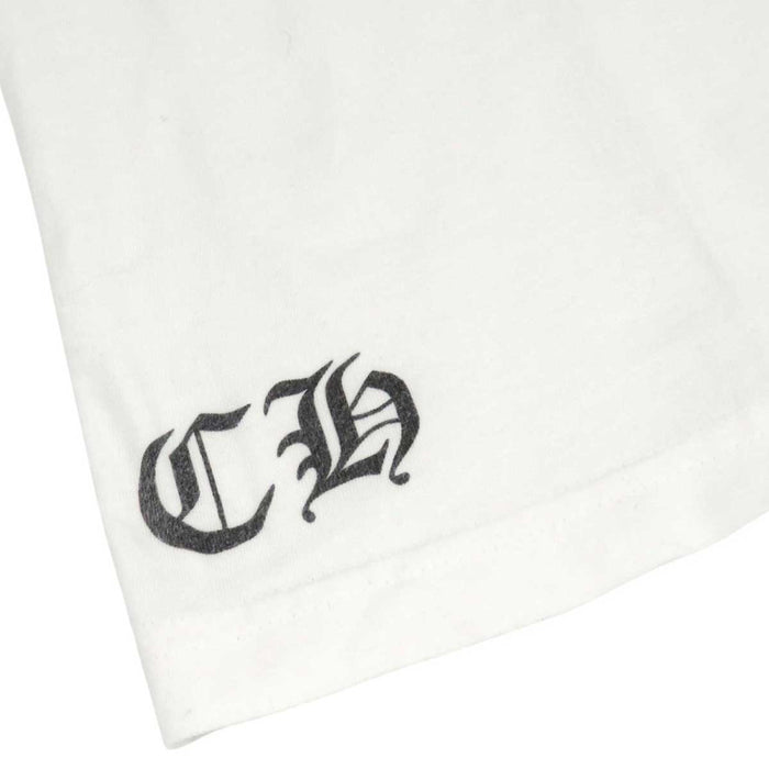 CHROME HEARTS 
スクロールラベル ロゴ コットン 
CHプラス バック プリント Tシャツ