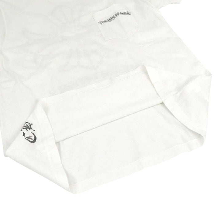 CHROME HEARTS 
スクロールラベル ロゴ コットン 
CHプラス バック プリント Tシャツ
