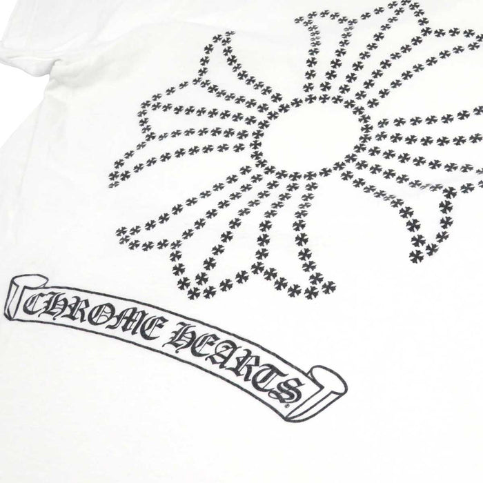 CHROME HEARTS 
スクロールラベル ロゴ コットン 
CHプラス バック プリント Tシャツ