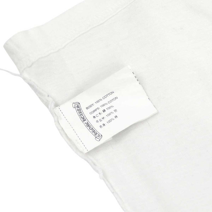 CHROME HEARTS 
スクロールラベル ロゴ コットン 
CHプラス バック プリント Tシャツ