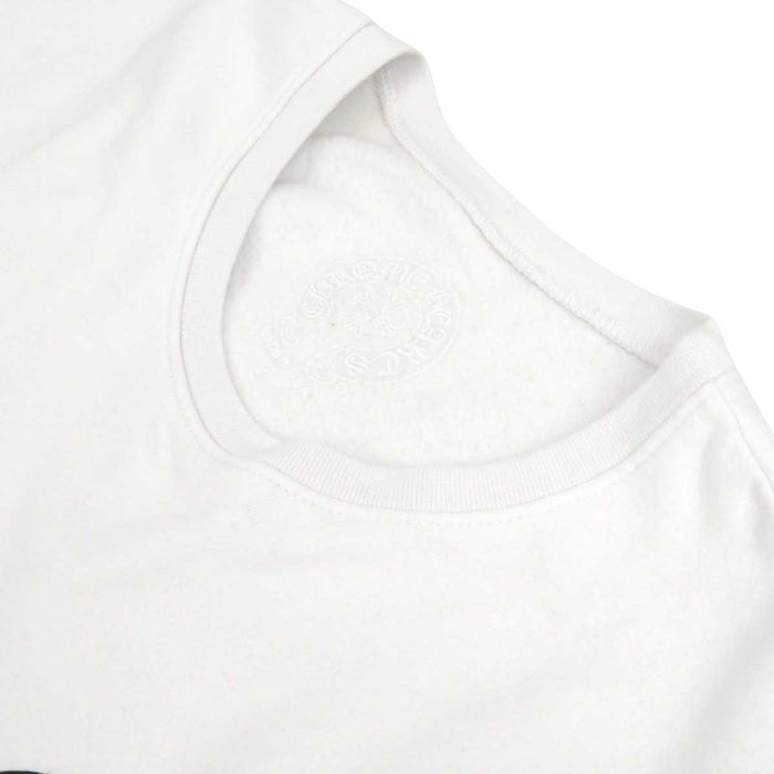 CHROME HEARTS 
马蹄形 卫衣 背面标志 卷轴标签 CH 
马蹄形 印花 袖子花卉 运动衫