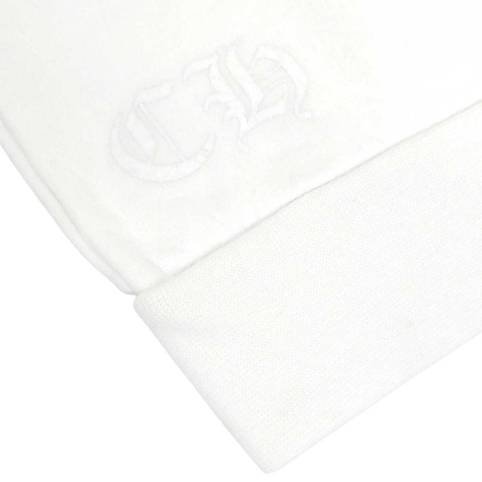 CHROME HEARTS 
马蹄形 卫衣 背面标志 卷轴标签 CH 
马蹄形 印花 袖子花卉 运动衫