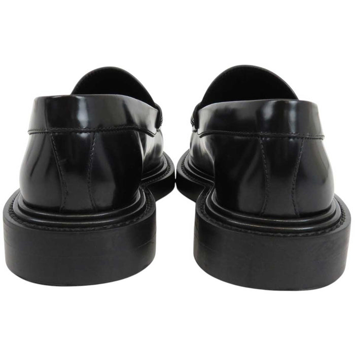 CELINE 
ロゴ レザー ゴールドカラー金具 
ユニヴェルシテ トリオンフ チェーン ローファー