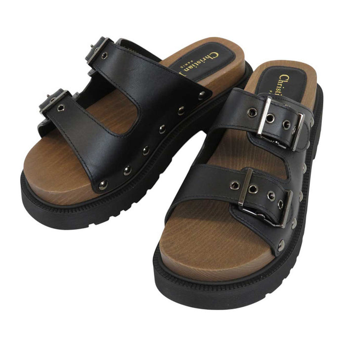 Dior 
クエイク ベルト ウッド レザー 
DIORQUAKE サンダル