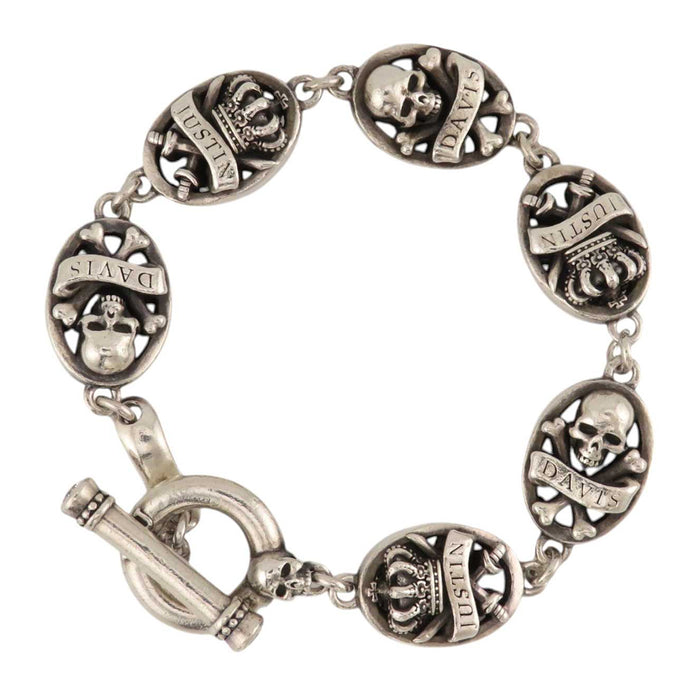 Justin Davis
Dual Spirit Crown Skull Bangle
Dual Spirit Bracelet