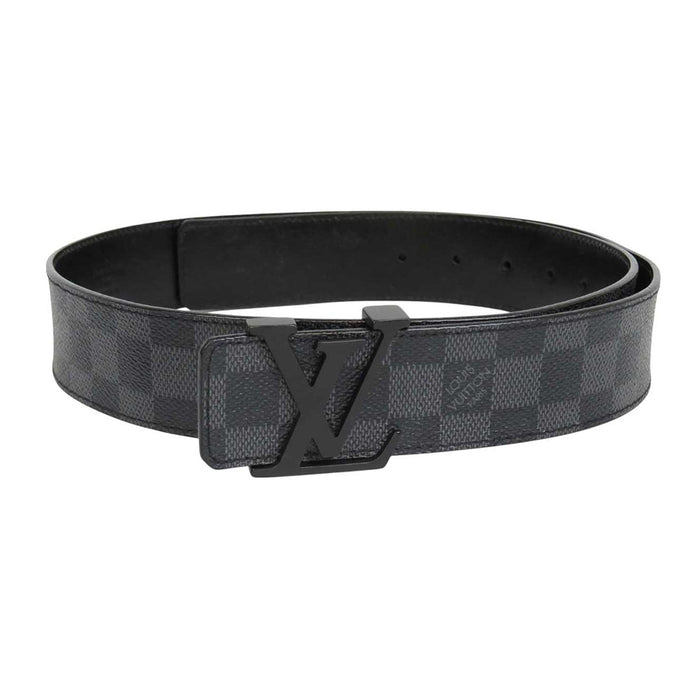 LOUIS VUITTON
Logo Reversible Black Color Metal
SANTURE LV Initial Belt
Damier Graphite
