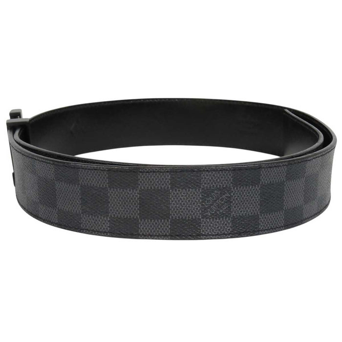 LOUIS VUITTON
Logo Reversible Black Color Metal
SANTURE LV Initial Belt
Damier Graphite