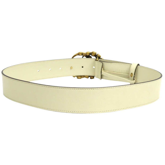 GUCCI 
ダブルG ロゴ ビジュー ゴールドカラーメタル 
GGマーモント クリスタル ベルト