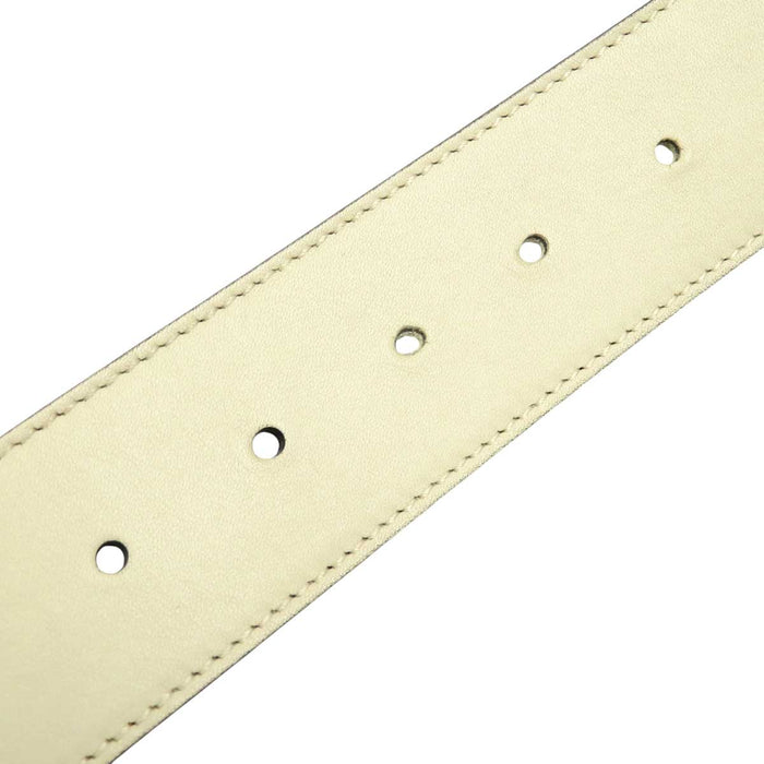 GUCCI
Logo double G bijou métal couleur or
Ceinture GG Marmont cristal