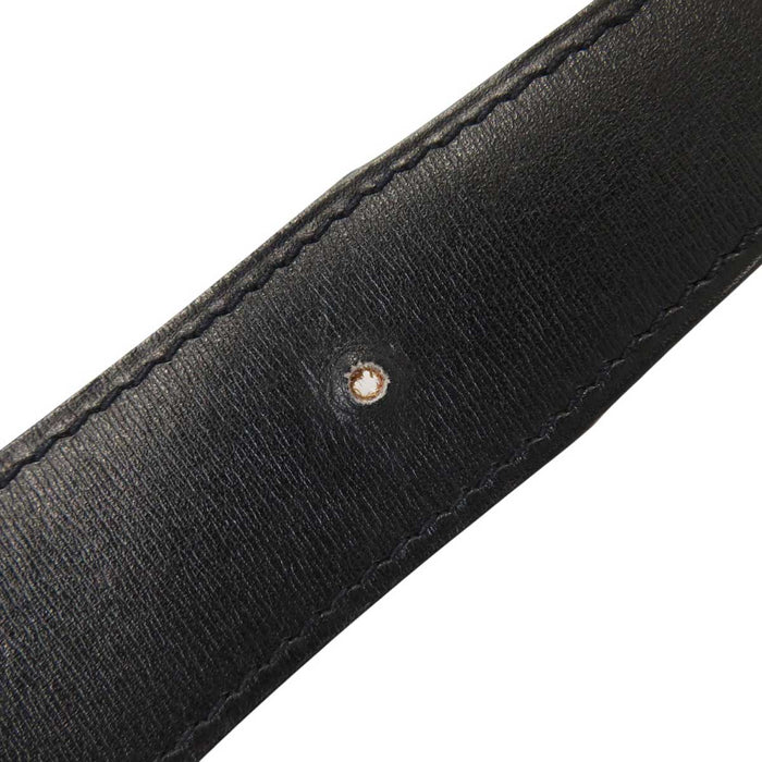 HERMES
□F Logo Gold Color Metal
H Buckle Reversible Leather Belt 32MM