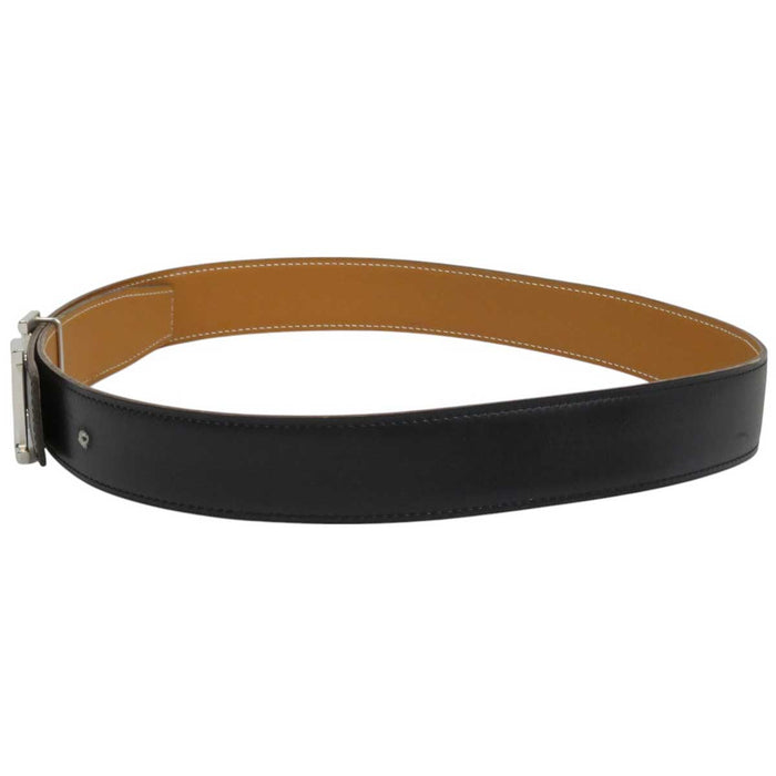 HERMES
□K Engraving H Belt Logo Silver Color Metal
H Strié Buckle Leather Reversible Belt 32MM