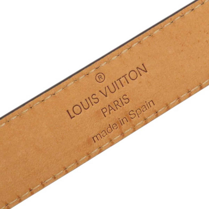 LOUIS VUITTON
LV Leather Gold Color Metal
SANTURE Monogram Mini Belt