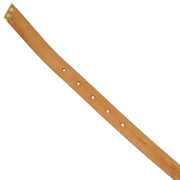 LOUIS VUITTON
LV Leather Gold Color Metal
SANTURE Monogram Mini Belt
