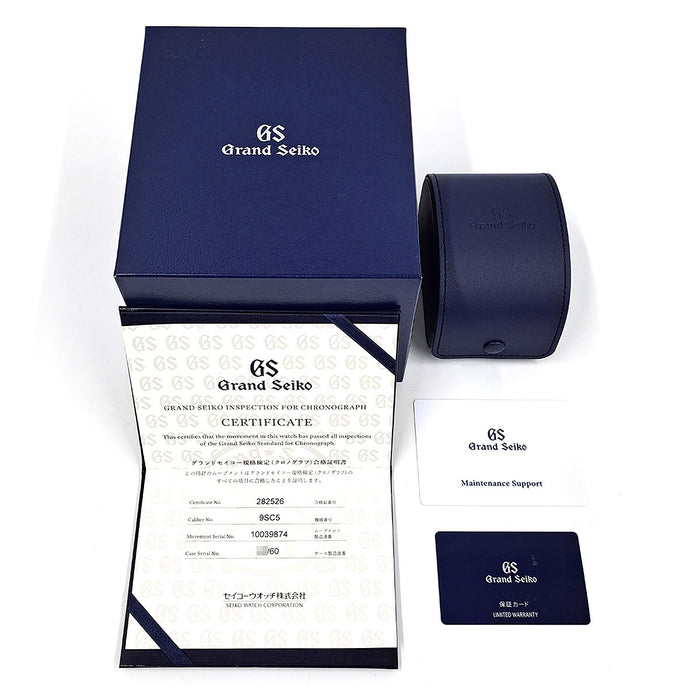 SEIKO
Grand Seiko Evolution 9 Tentagraph
With box and warranty card