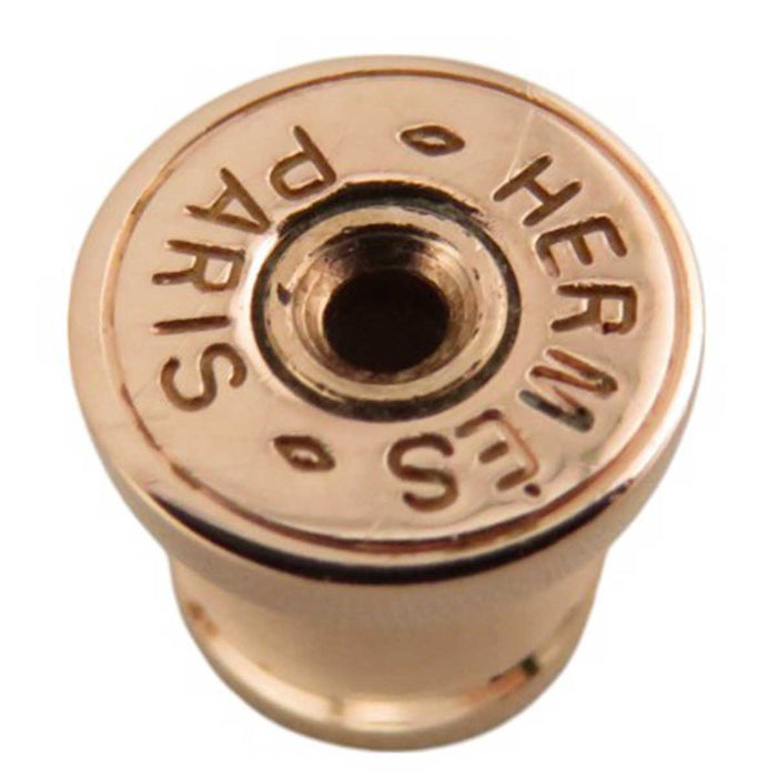 HERMES 
MINI POP H ロゴ ピンクゴールドカラーメタル 
ミニ ポップアッシュ スタッド ピアス