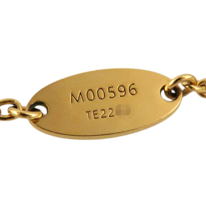 LOUIS VUITTON
Initial Monogram Flower Gold Color Metal
LV Iconic Necklace