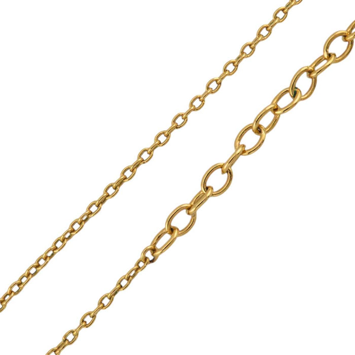 LOUIS VUITTON
Initial Monogram Flower Gold Color Metal
LV Iconic Necklace