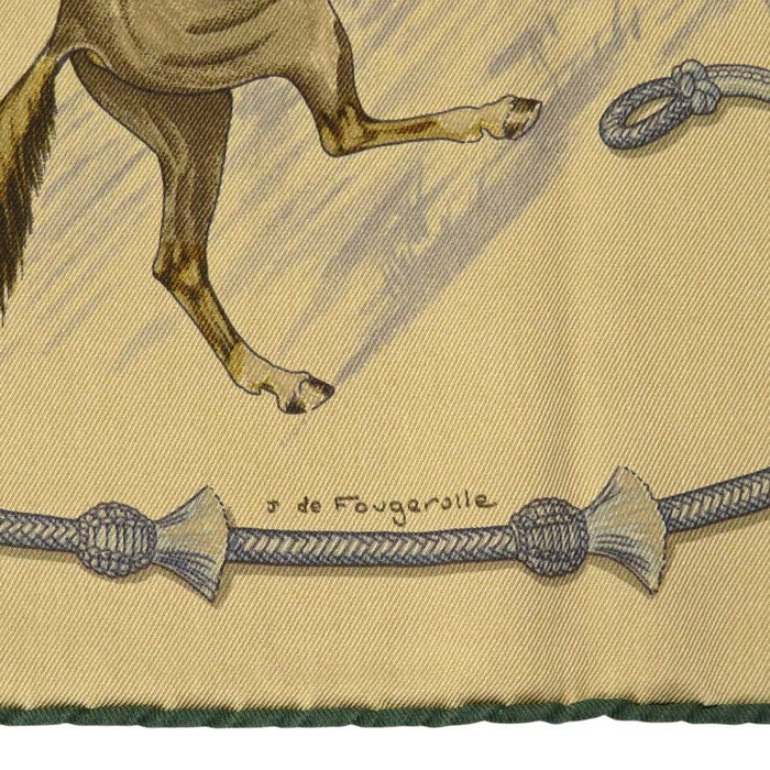 HERMES
Vintage Silk Horse 2023 Made
Carré 70 Pampa Scarf