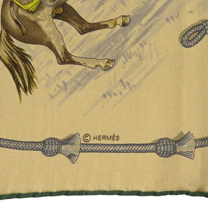 HERMES
Vintage Silk Horse 2023 Made
Carré 70 Pampa Scarf