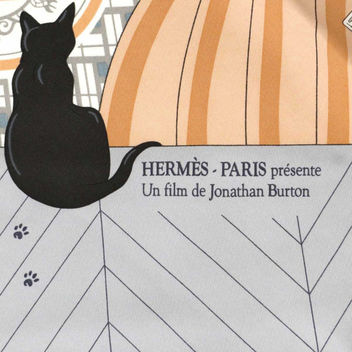 HERMES
Silk Large Square Ex Libris Logo Horse Animal
Carré 90 MYSTERE AU 24 Mystery at 24 Address Scarf