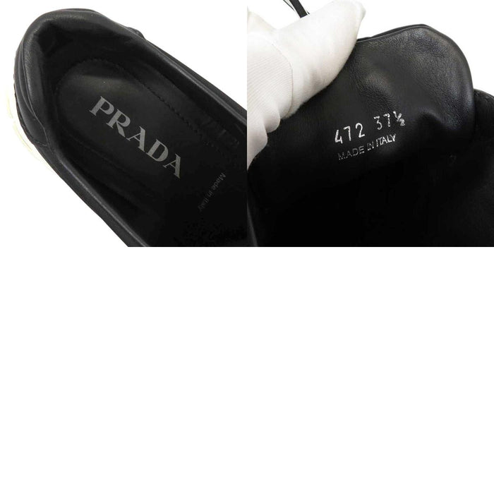 PRADA 
ローカット ファブリック 
ロゴ スニーカー