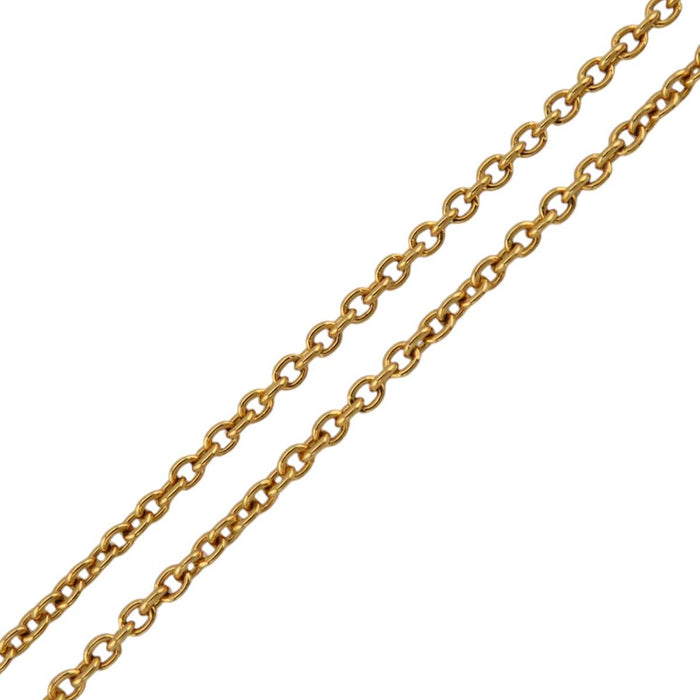 LOUIS VUITTON
Logo Initial Monogram Flower Gold Color Metal
LV Iconic Necklace