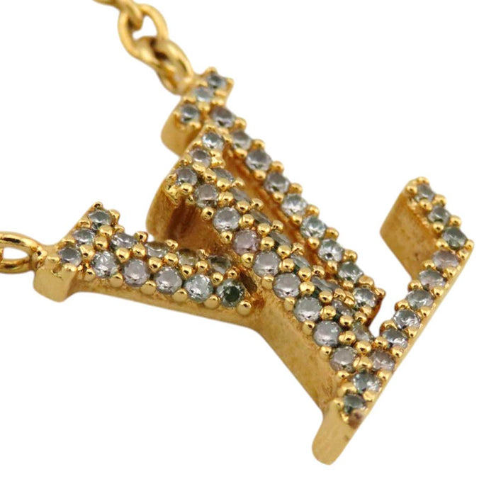 LOUIS VUITTON
Logo Initial Monogram Flower Gold Color Metal
LV Iconic Necklace