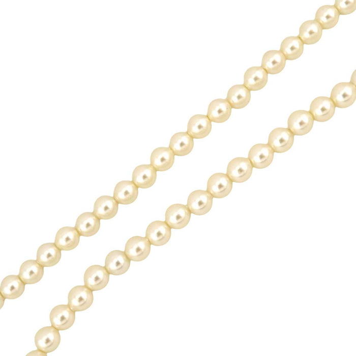 MIUMIU 
Gold Color Metal 
Logo Plate Fake Pearl Necklace