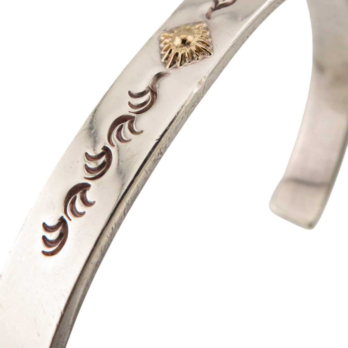 Arizona Freedom Karakusa Bracelet Open Bangle 
ARIZONA FREEDOM Gold Small Sun God Bangle