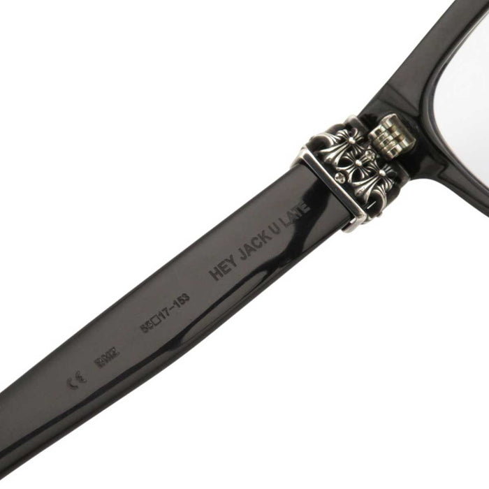 CHROME HEARTS 
CH Croix Logo Cimetière 
HEY JACK U LATE Lunettes