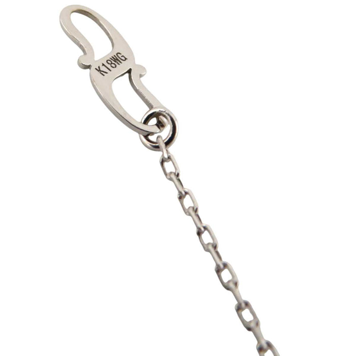 Sympathy of Soul
Pavé Diamond White Gold
Smooth Cross Pendant Square Chain Necklace