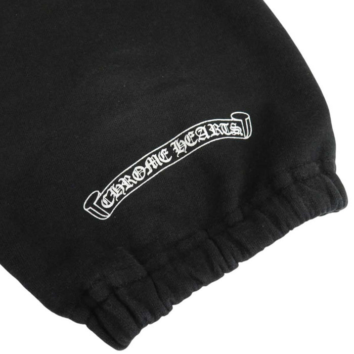 CHROME HEARTS 
スクロールラベル ロゴ コットン 裏起毛 CH クロス 
ホースシュー プリント スウェット パンツ