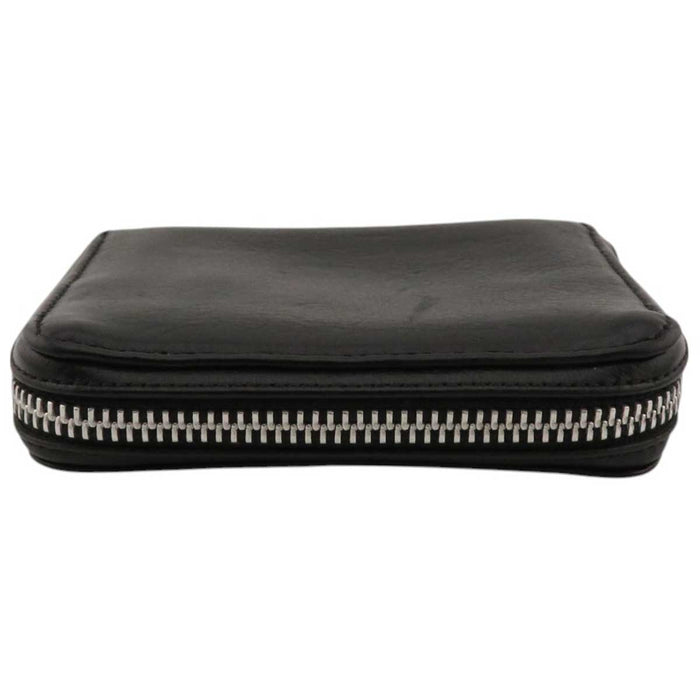 CHROME HEARTS 
3 SIDE ZIP CH Cross Studs Paper Chain Baby Fat 
3 Side Zip Leather Wallet