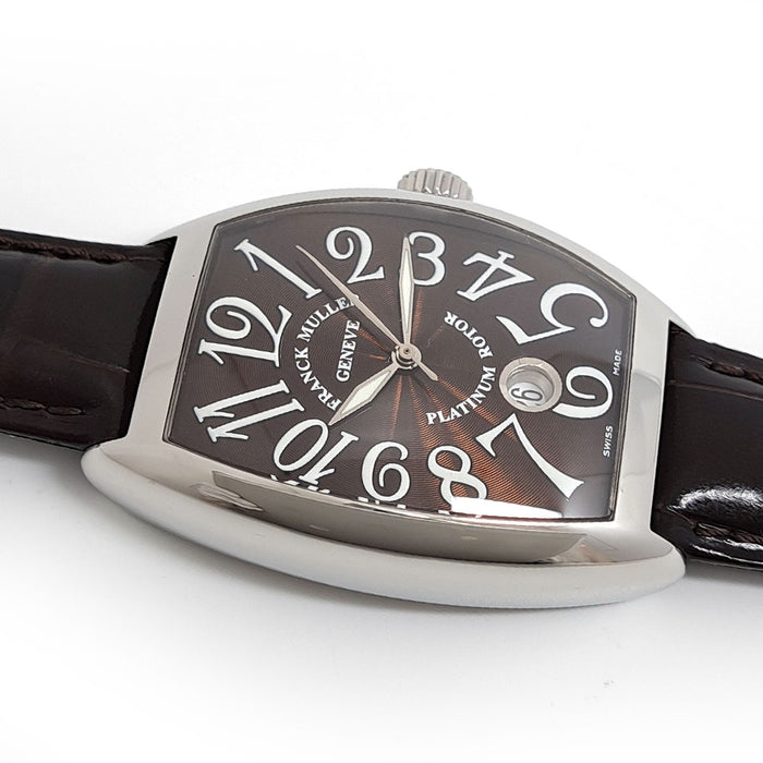 FRANCK MULLER
托诺 卡贝克斯 翻新棕色表盘
附带盒子和保修卡 已维护