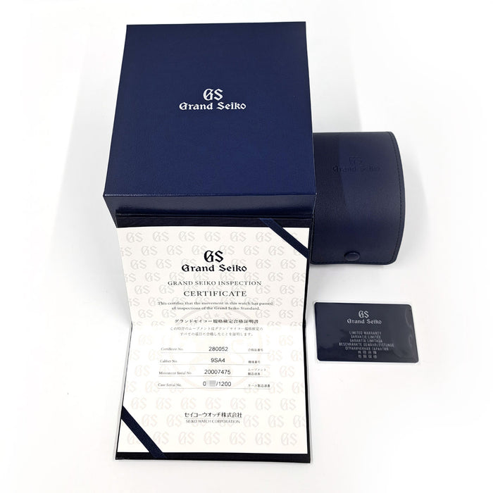 SEIKO 
Grand Seiko Heritage Collection 
With Box and Warranty Card