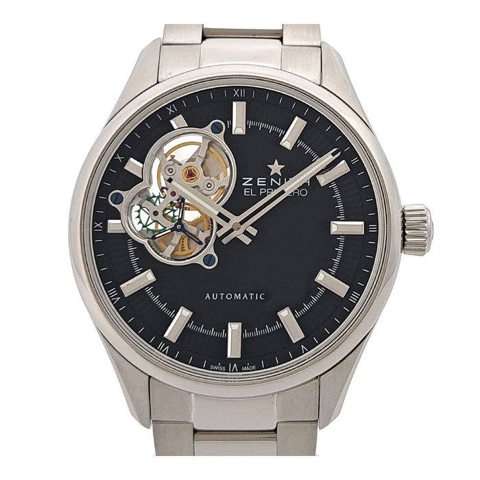 ZENITH 
El Primero Synopsis 
With Box and Warranty Card