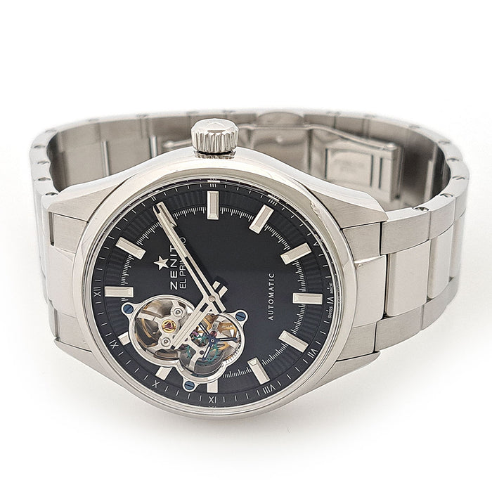 ZENITH 
El Primero Synopsis 
With Box and Warranty Card