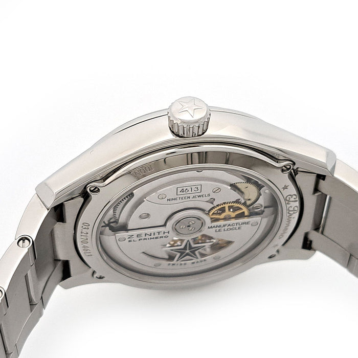 ZENITH 
El Primero Synopsis 
With Box and Warranty Card
