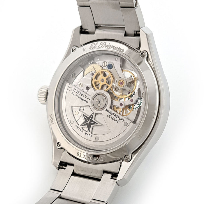 ZENITH 
El Primero Synopsis 
With Box and Warranty Card