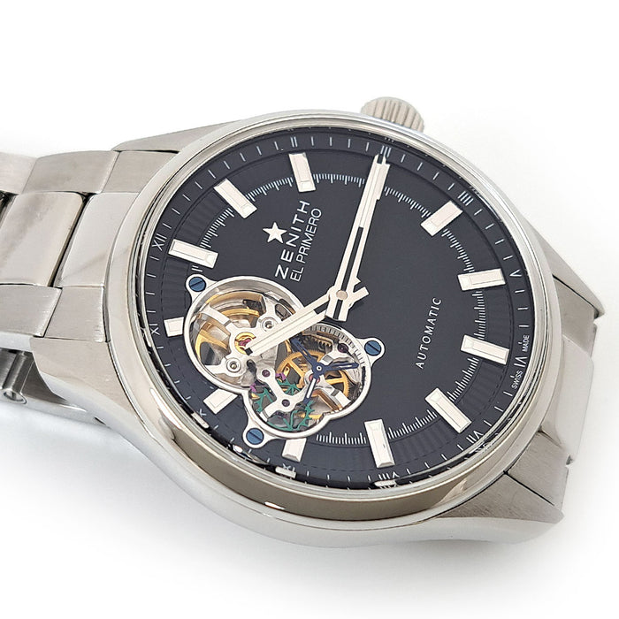 ZENITH 
El Primero Synopsis 
With Box and Warranty Card