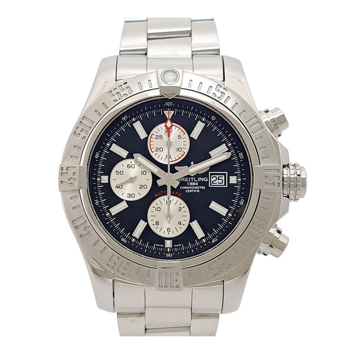 BREITLING 
Super Avenger II 
With box and warranty card